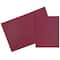 JAM Paper 2-Pocket Textured Linen Business Folders, 6ct.